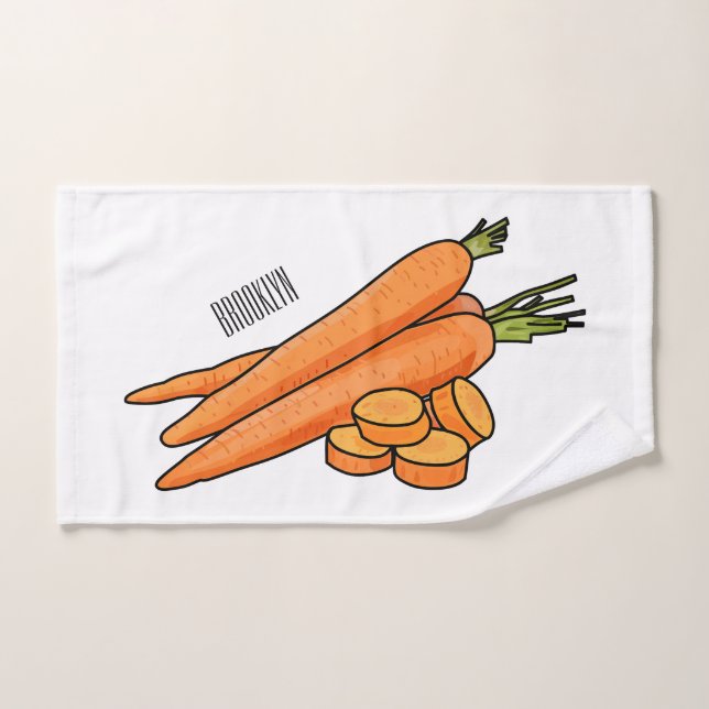 Conjunto De Toalhas Ilustração de desenho animado (Toalha de mão)