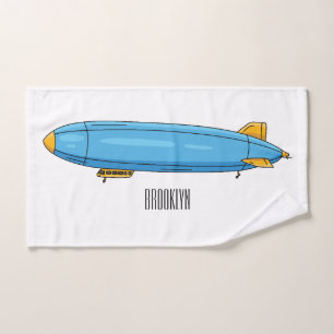 Conjunto De Toalhas Ilustração de desenho animado de nave