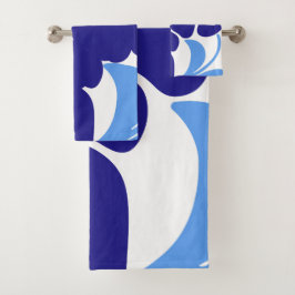 Conjunto De Toalhas Ilustração Floral