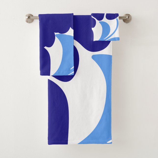 Conjunto De Toalhas Ilustração Floral (Insitu)