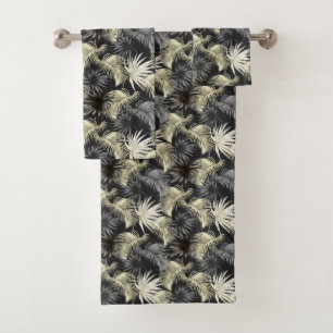 Conjunto De Toalhas Impressão em animais tropicais &verde série Design