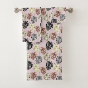 Conjunto De Toalhas Impressão em animais tropicais &verde série Design