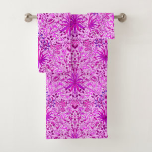 Conjunto De Toalhas Impressão, lavanda e violeta do jacinto de Willia