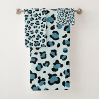 Impressão Leopardo, Manchas Leopardo, Leopardo Azu