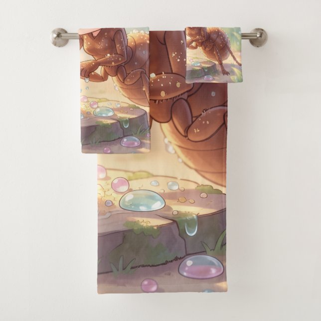 Conjunto De Toalhas In Search of Blossom Gold.1 (Insitu)