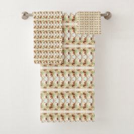 Conjunto De Toalhas In Search of Blossom Gold.2