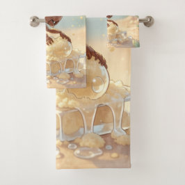 Conjunto De Toalhas In Search of Blossom Gold.3