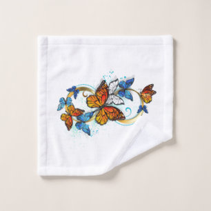 Conjunto De Toalhas Infinidade de Borboletas Monarca