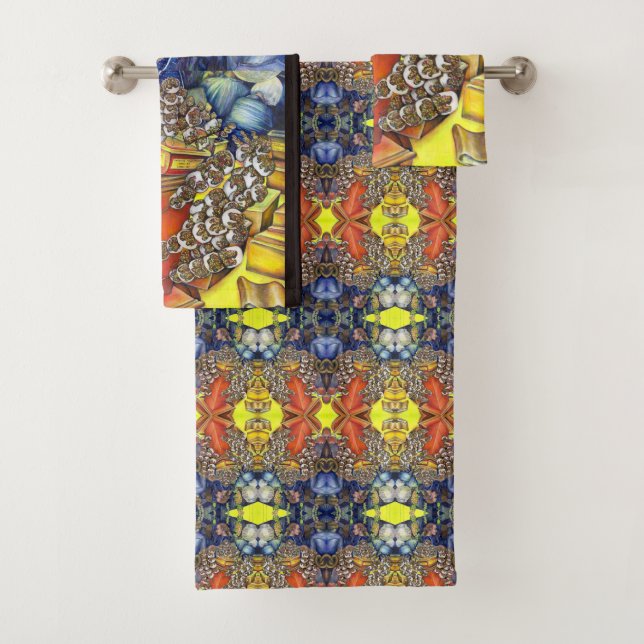 Conjunto De Toalhas Interseção do Espaço e do Comércio (Insitu)