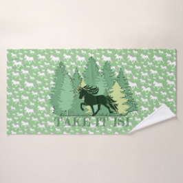 Conjunto De Toalhas Islandpferdeherde take it isi