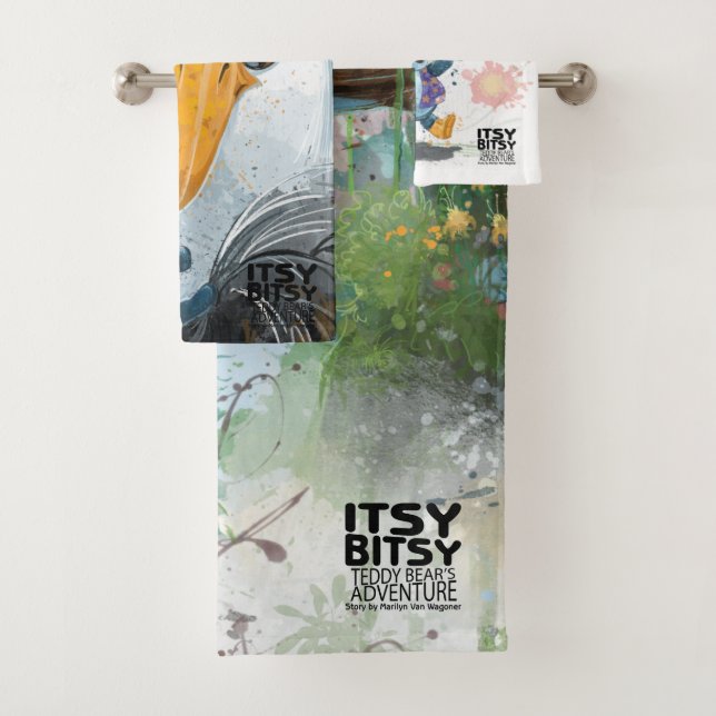 Conjunto De Toalhas Itsy Bitsy Teddy Bear Willie (Insitu)