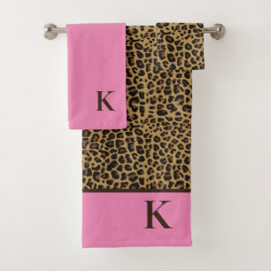 Conjunto De Toalhas Jaguar Monogrammed, modesto