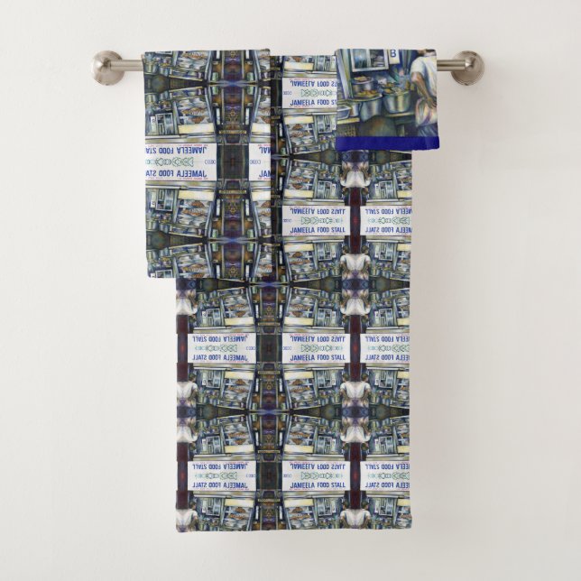 Conjunto De Toalhas Jameelas'a Cingapura (Insitu)