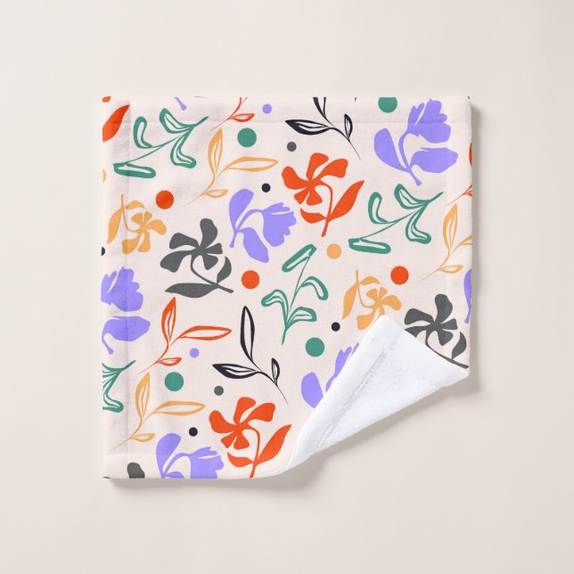 Conjunto De Toalhas Jardim de Porodle (Pano de lavar)