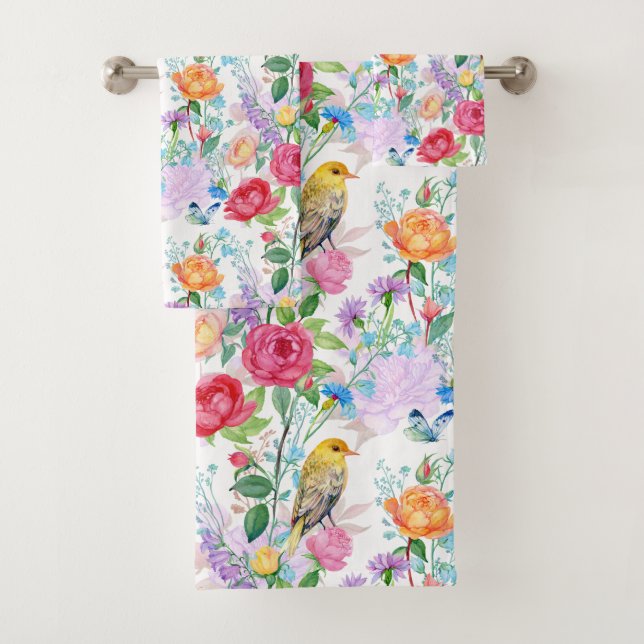 Conjunto De Toalhas Jardim Rural (Insitu)