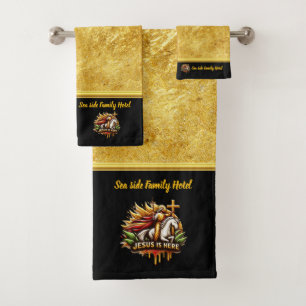 Conjunto De Toalhas Jesus nos guia em direção à paz eterna (B)