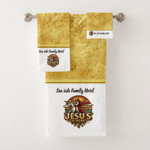 Conjunto De Toalhas Jesus Nos Leva A Uma Nova Luz