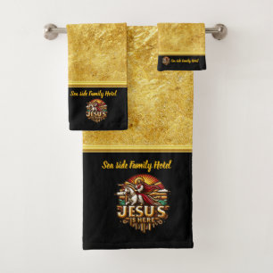 Conjunto De Toalhas Jesus Nos Leva a Uma Nova Luz (B)