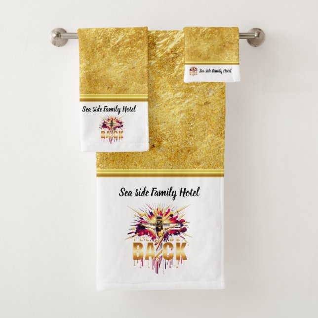 Conjunto De Toalhas Jesus Traz Esperança Com Seu Regresso (Insitu)