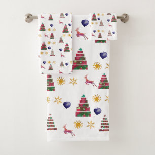 Conjunto De Toalhas Joy de inverno