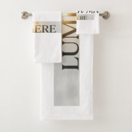 CONJUNTO DE TOALHAS JUEGO DE TOALLAS  