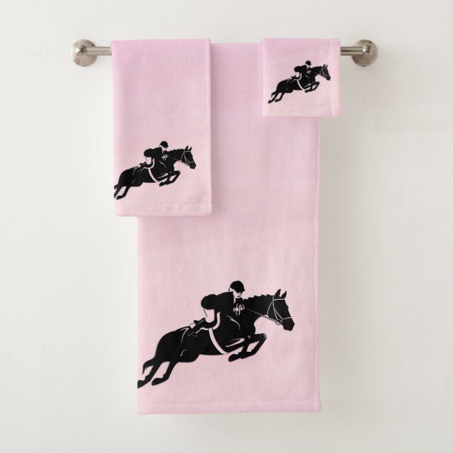 Conjunto De Toalhas Jumper equestre (Insitu)