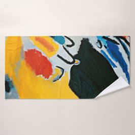 Conjunto De Toalhas Kandinski Impressão III Concerto Pintura Abstrata