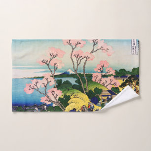 Conjunto De Toalhas Katsushika Hokusai - Gotenyama, Tokaido, Shinagawa