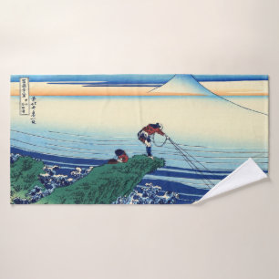 Conjunto De Toalhas Katsushika Hokusai - Kajikazawa na província de K