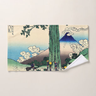 Conjunto De Toalhas Katsushika Hokusai - Passagem de Mishima em Kai