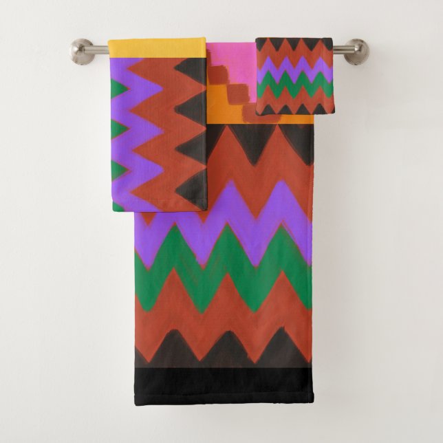 Conjunto De Toalhas Kente (Insitu)