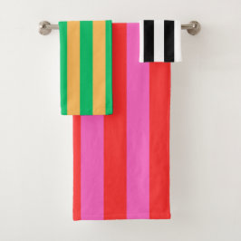 Conjunto De Toalhas Kismet Neon