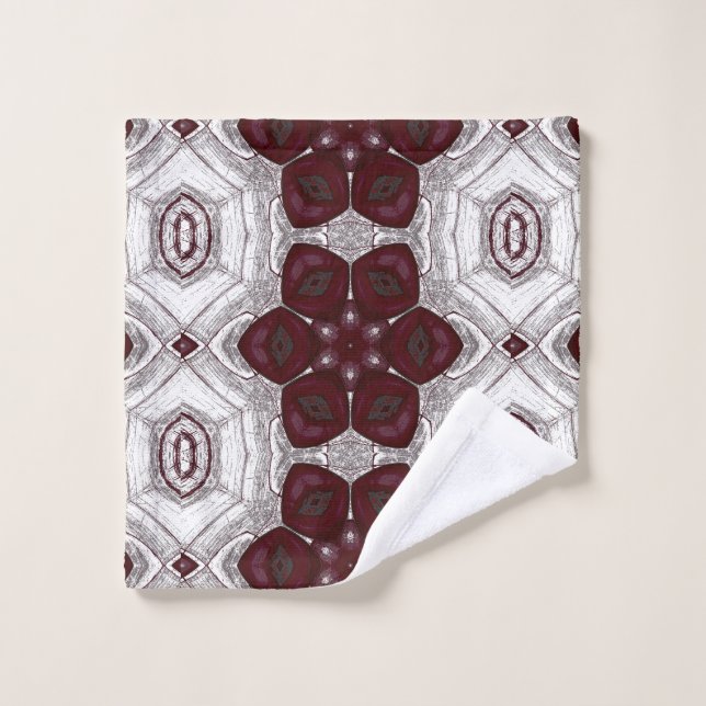 Conjunto De Toalhas Lábios Flor Prem Mandal (Pano de lavar)