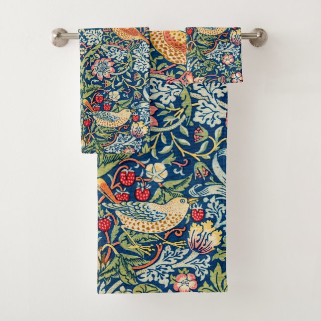 Conjunto De Toalhas Ladrão de Morango, William Morris (Insitu)