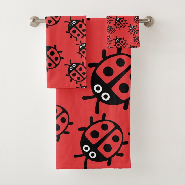 Conjunto De Toalhas ladybird E Ladybug (Insitu)