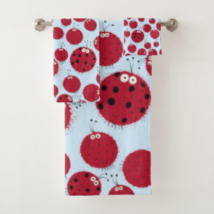 Conjunto De Toalhas Ladybug Shindig