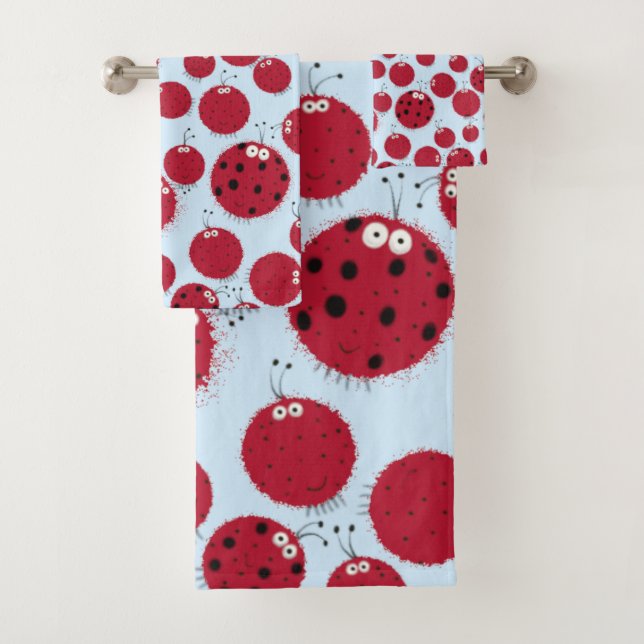 Conjunto De Toalhas Ladybug Shindig (Insitu)