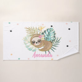 Conjunto De Toalhas Lama De Dormência, Estrelas, Princesa