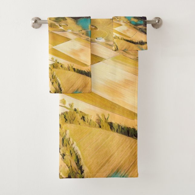 Conjunto De Toalhas ldp TUSCANY - Campo da Toscana - (Insitu)