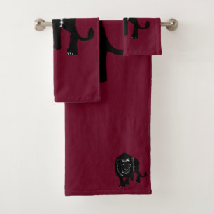 Conjunto De Toalhas Leão de percussão -