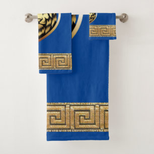 Conjunto De Toalhas Leão Real do Inglês Antigo Designer