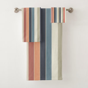 Conjunto De Toalhas Legal faixas da paleta de cores