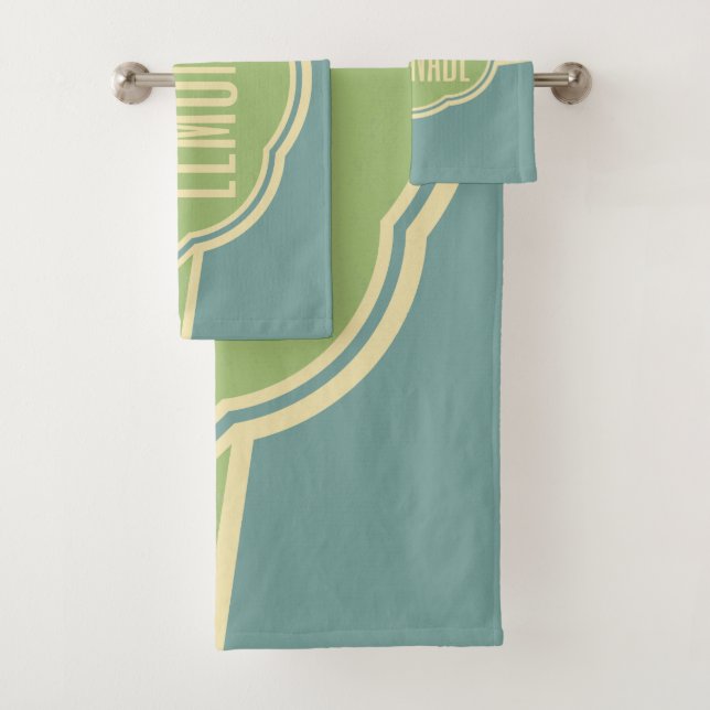 Conjunto de toalhas "Lemonade" (Insitu)
