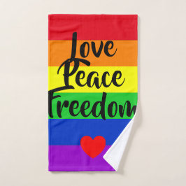 Conjunto De Toalhas #LGBT #love #orgulde #gay #liberdade #parada