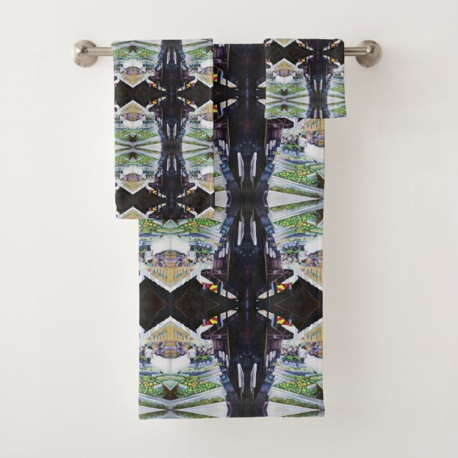 Conjunto De Toalhas Lighter Side of Lavanda Street, Singapura (Insitu)