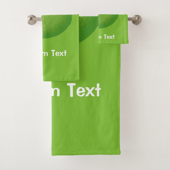 Conjunto De Toalhas Limão (Insitu)