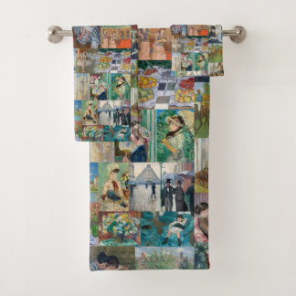 Conjunto De Toalhas Linda arte impressionista elegante
