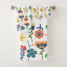 Lindo floral encantador Cores fofas Rosa Amarelo  