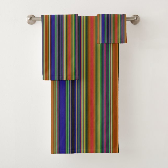 Conjunto De Toalhas Listras de Praia (Insitu)