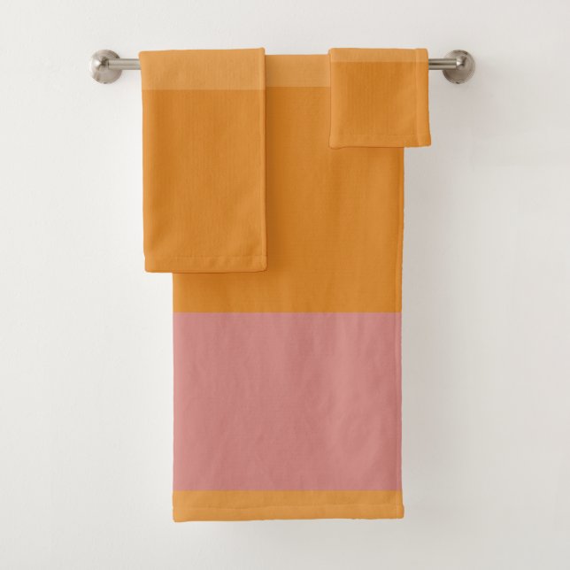 Conjunto De Toalhas Listras do Pôr do Sol   (Insitu)